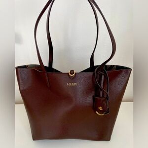 Ralph Lauren shoulder bag brown leather